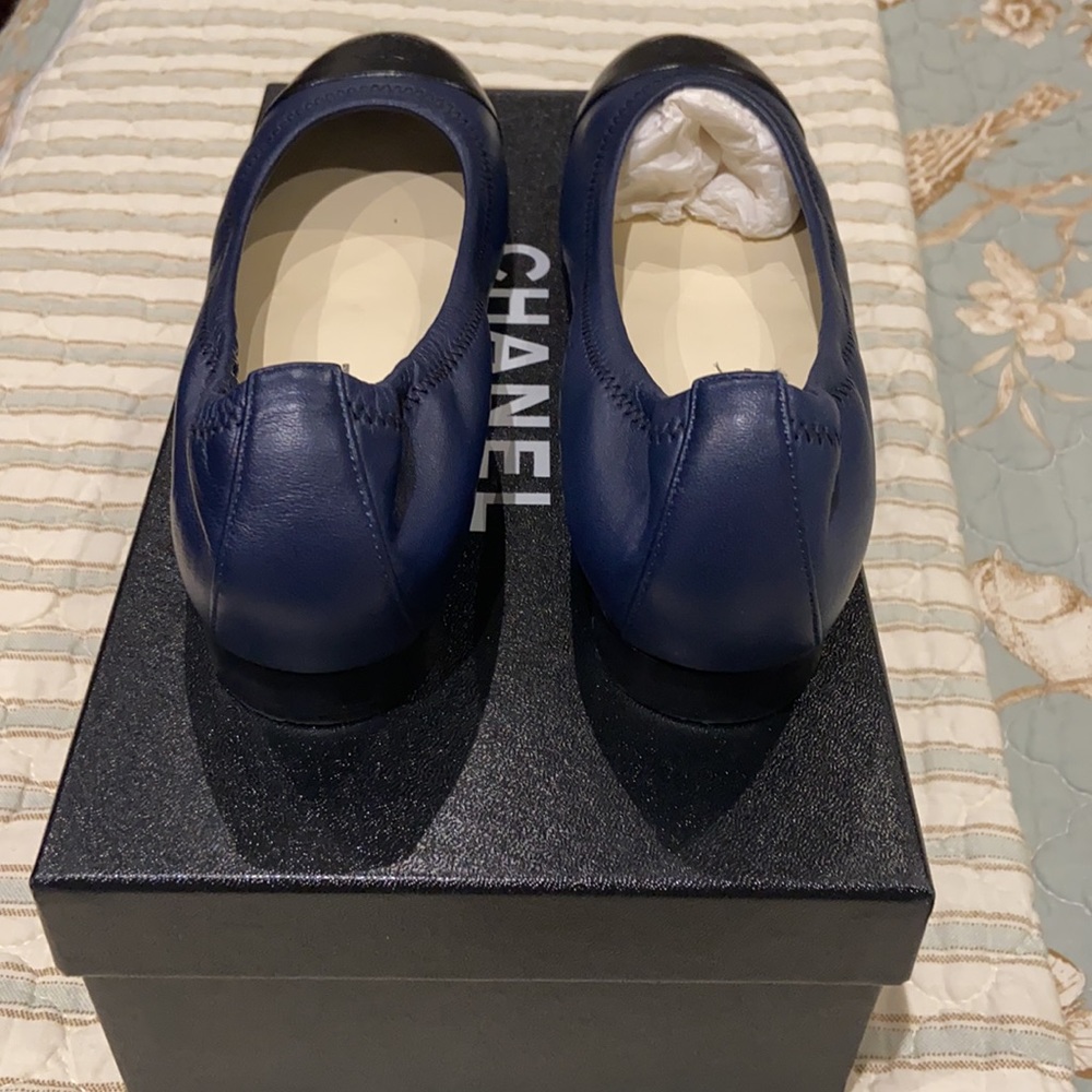Chanel ballet leather flats - Picture 4 of 7